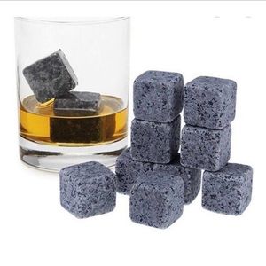 BAG OF‎ COAL CHILLING STONES NWT 9-PIECE